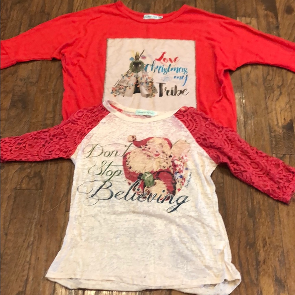 Southern Grace Christmas Tops Lot